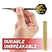 Accmor 12 Pcs Darts Plastic Tip, Soft Tip Darts Set, 14g Plastic Tipped Dart, Attach Extra 36 Black 2BA Replacement Tips, Soft Tip Darts for Electronic/Plastic Dartboard