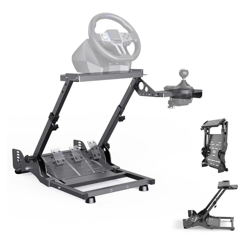 yantralay Racing Simulator Steering Wheel Stand Compatible with V3, V900, V9, V99, V10, G29, G920, G923, T300, TGT, and More | Gaming Accessories-image-39
