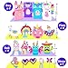 KRAFUN My First Unicorn Bunny Paper Craft Kit for Toddlers and Girls Age 3-8 Years Old, Include 18 Cute DIY Arts and Crafts Projects, Organized Art Activities Supplies Box Preschool Creative Toys