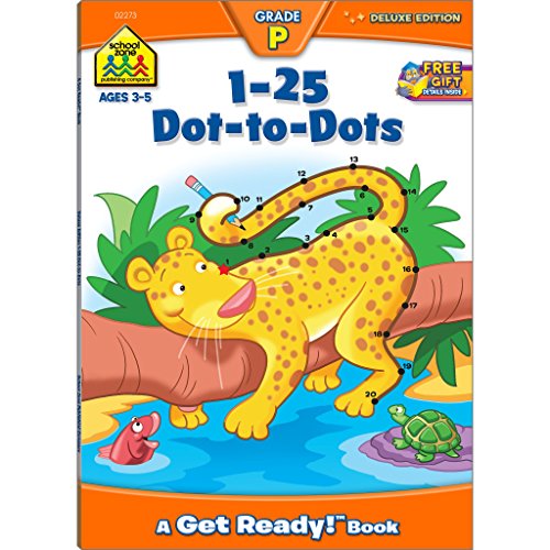 1-25 Dot-to-Dots Deluxe Edition Workbook B00D6OSMES Book Cover