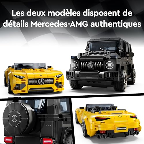 Lego Speed Champions Mercedes amg G 63 Et Mercedes amg Sl 63 76924 Lego La Boîte - vue 4
