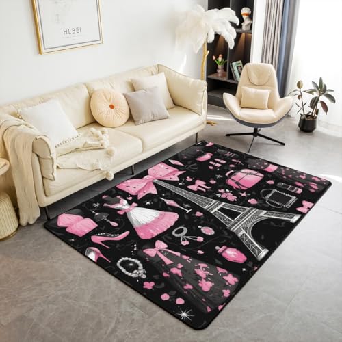Tapete decorativo Castle Fairy rosa 5'x6'6'' miniatura 1