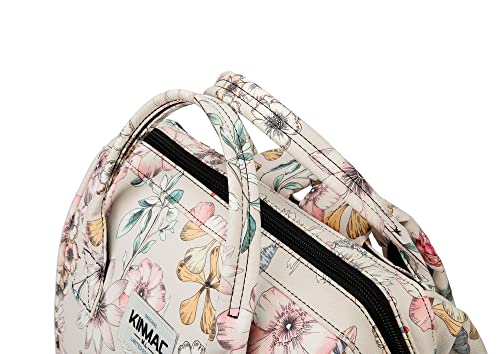 Kinmac Wide Open Style Laptop Backpack for Laptop Up to 15.6 Inch Men Women Travel Outdoor Backpack (Floral) by Kinmac - Image 7