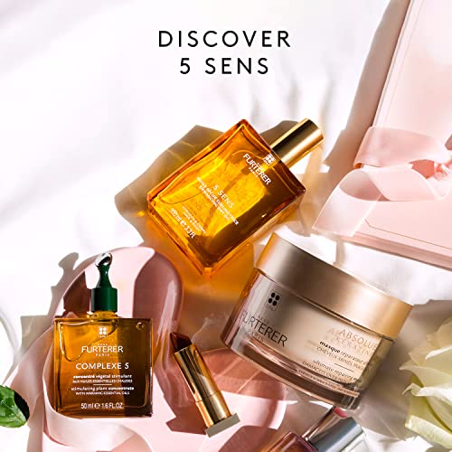 René Furterer 5 Sens Enhancing Dry Oil - Multi-Purpose For Hair & Skin - With Jojoba Oil - Spray - 3.3 Fl. Oz. #TOP5