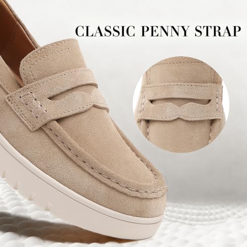 Image of QAE Loafers for Women Comfortable Slip On Shoes Casual Fashion Sneakers
