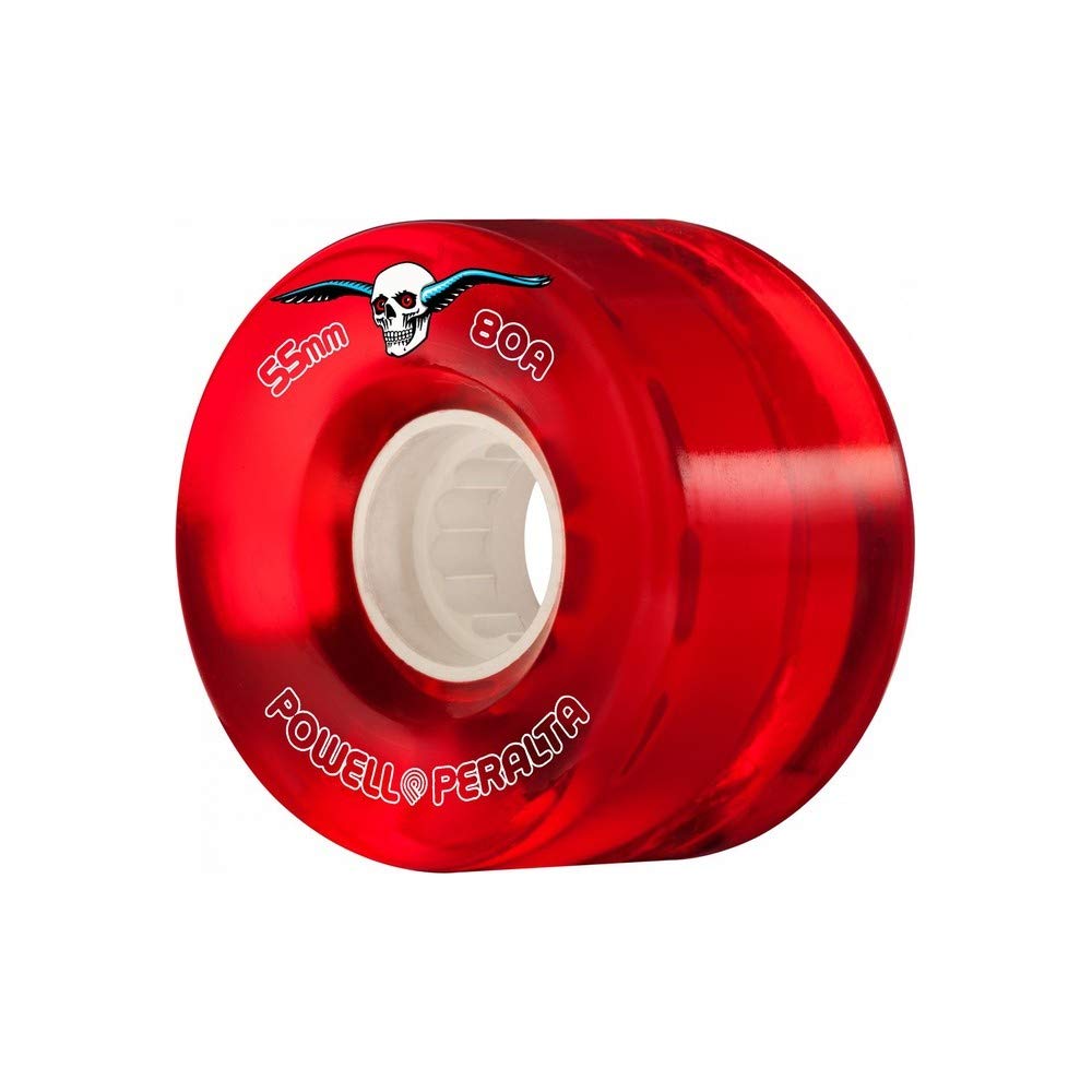 Powell PeraltaClear Cruisers Red 55mm Wheels