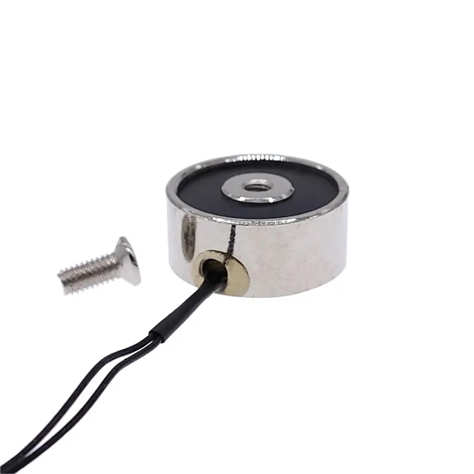 Mini Elettromagnete Solenoide P25/11 Supporto di Aspirazione 50N 5KG Elettromagnete 12V 24V Bobina Elettrica 1 Pz(24V)