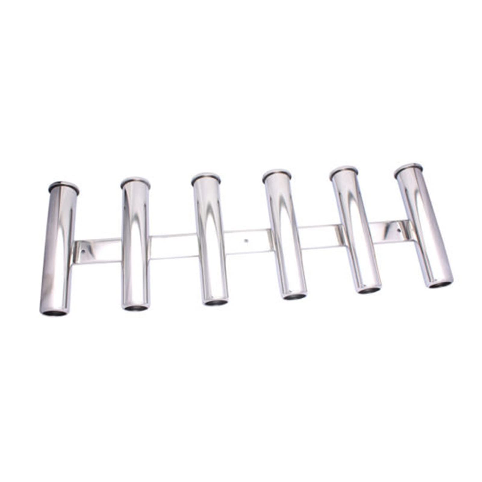 Bootszubehör Angelstab Halter 6 Röhrchen Rod Pod Rack Edelstahl Boot Marine Yacht Einfache Montage