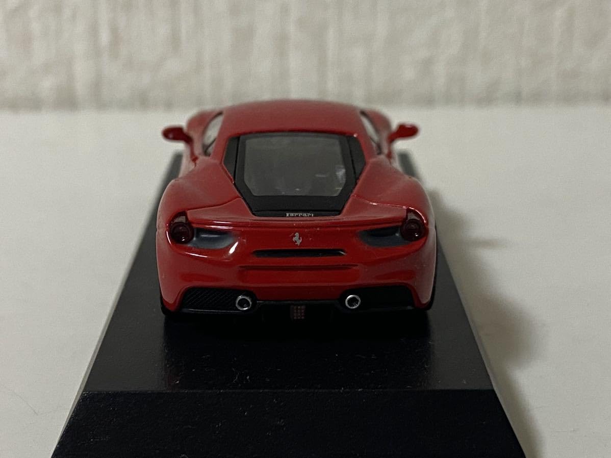 Amazon | 京商 1/64 フェラーリ 488 GTB レッド KYOSHO FERRARI
