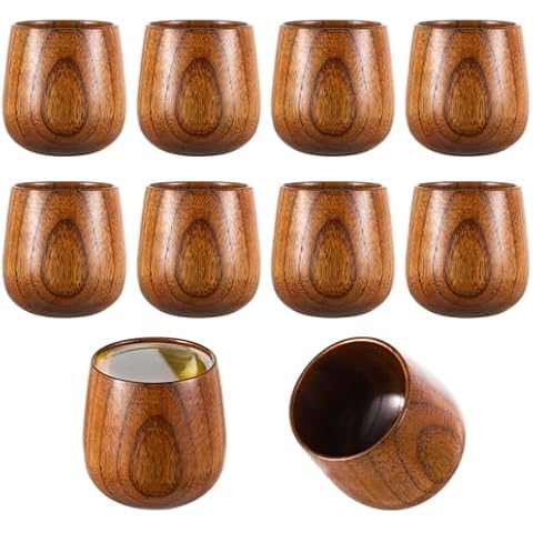 Tideme Wooden Tea Cups Set Cover