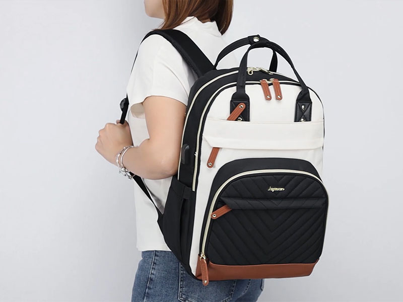 business laptop backpack women 15.5 inch for Bag personalized_gift 1 back panel 15 Trapper Tackle Drop Shot Choose your 2nd Chill-N-Reel Color:Black