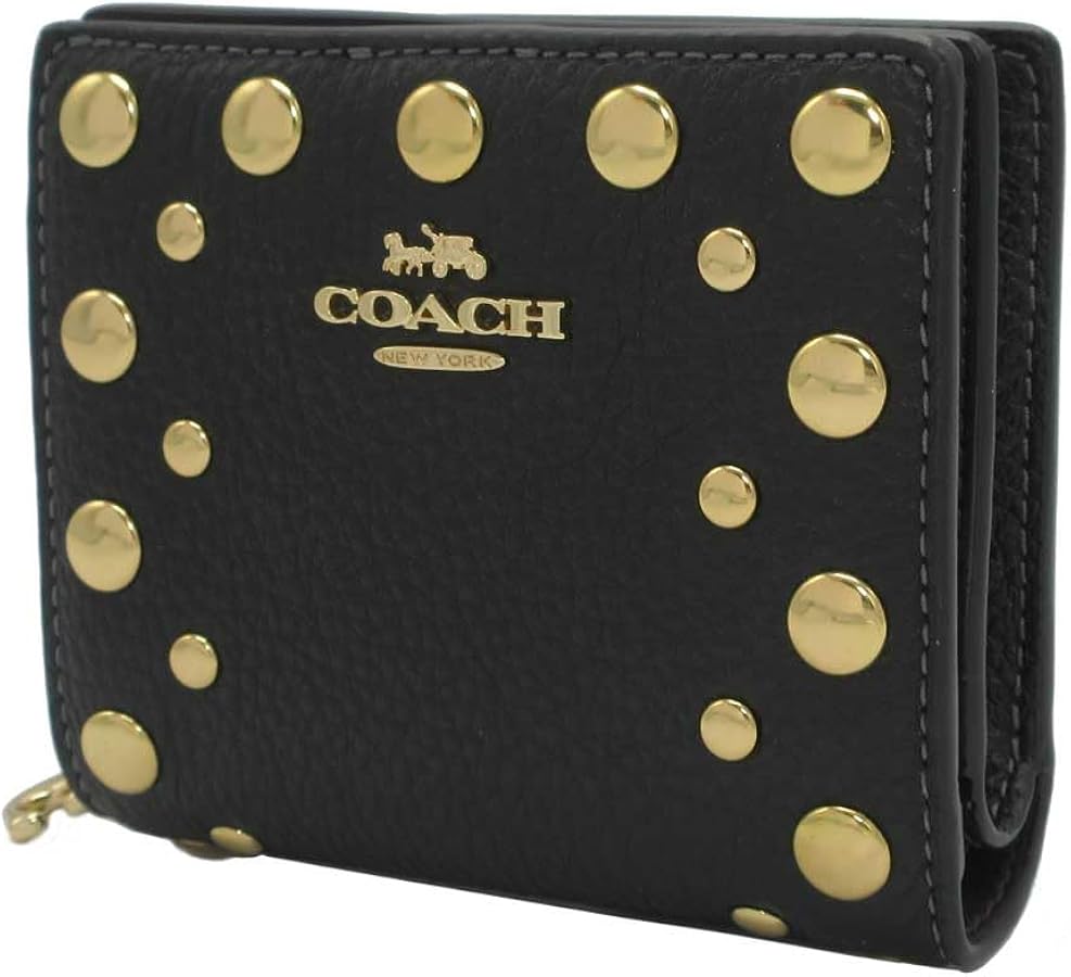 COACH　コーチ　折り財布　新品　正規品　スナップ開閉 COACH コーチ 財布 レディース 2つ折り 折財布 コンパクト