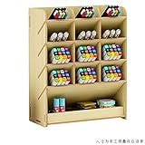 Wooden Pen Holder - Desktop DIY pencil Holder - Multi-Functional Desk Organizer - Easy Assembly,...