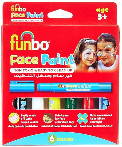 Funbo Face Paint 6 Color Set
