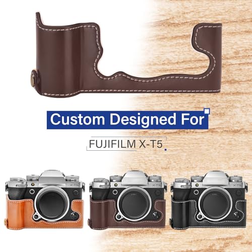 Funda de Cuero PU para Fujifilm X-T5 Media Caja miniatura 2