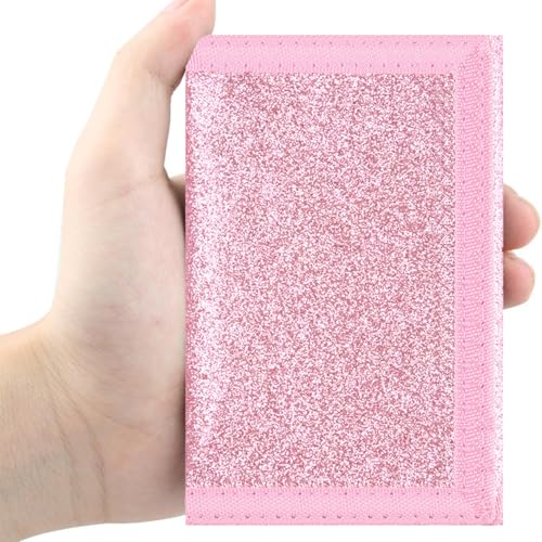Kids Wallet for Girls, Little Girls Wallet for Kids Ages 4-5-6-7-8-9-10-12, Cute Wallets for Teen Girl with Magic Sticker, Pink Teen Girl Wallet with Coin Pocket for Christmas Birthday Gift4