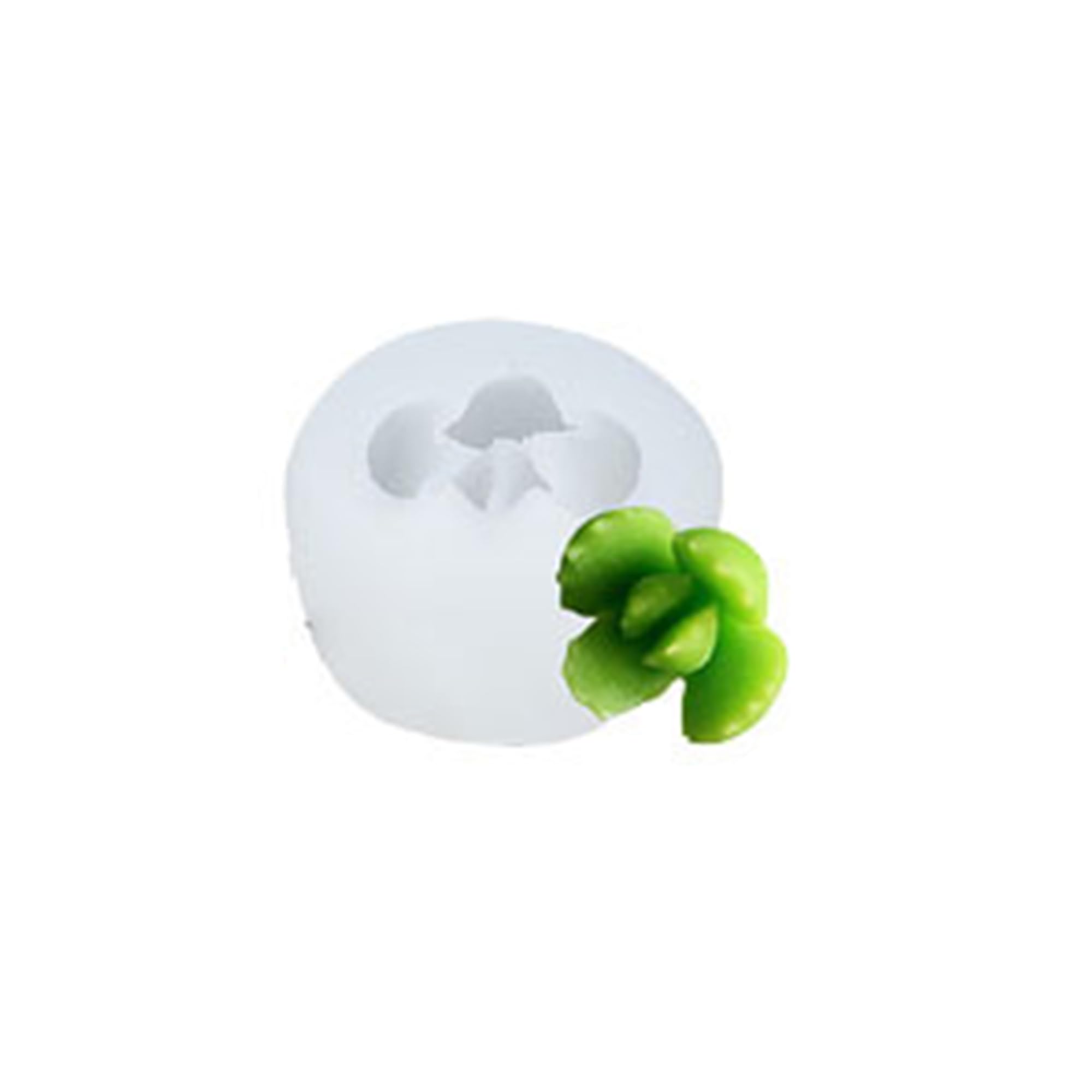 3D miniaturowe formy silikonowe sukulenty, formy z żywicy epoksydowej do biżuterii DIY, akcesoria do tworzenia małych prezentów