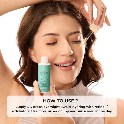 Image of THE FACECRAFT PROJECT Vitamin C Gentle Exfoliate Serum for Unisex Adults, All Skin Types, Lightweight & Non-Greasy Feel, Daily Use for Hydration, Skin Renewal & Brightening (30ml)