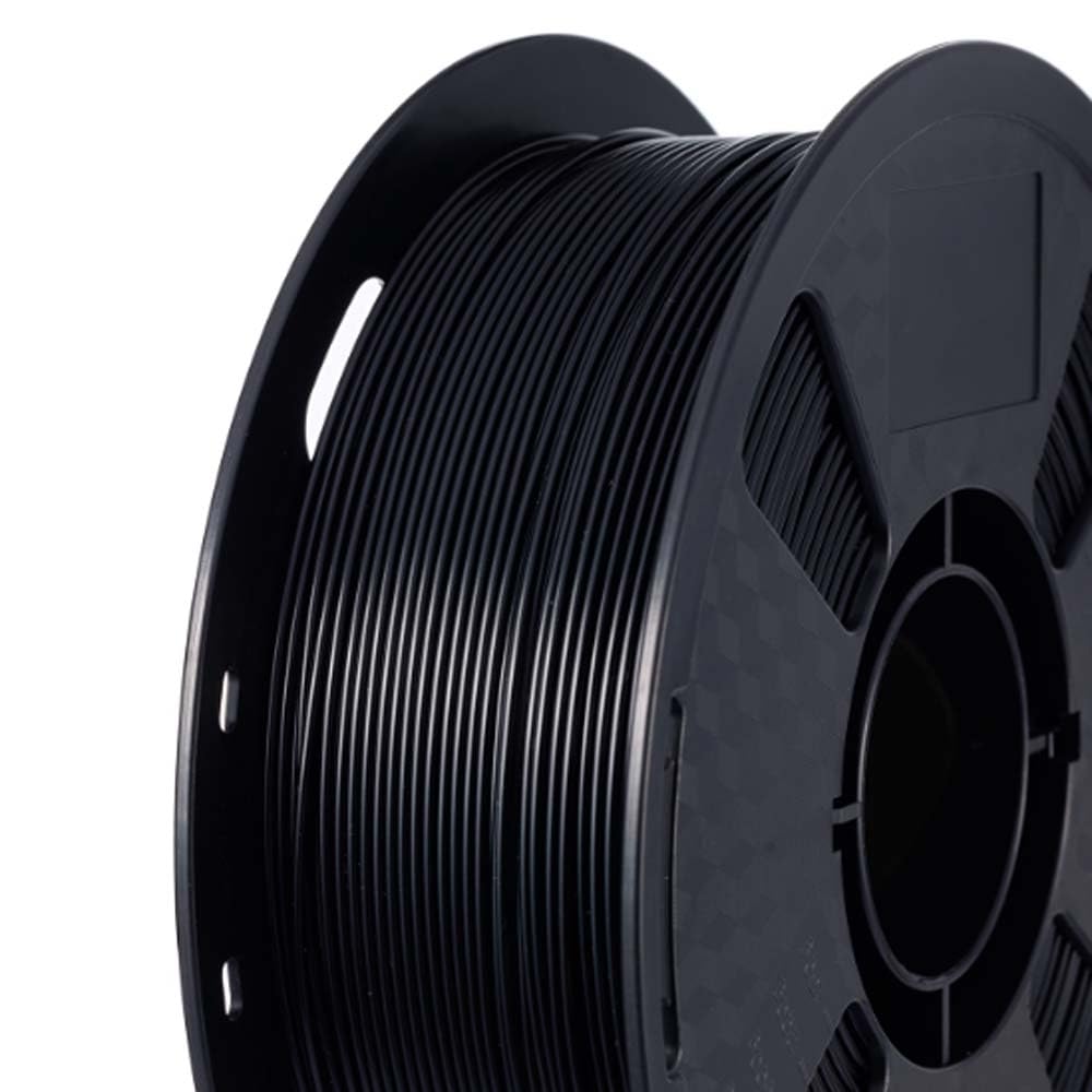 CC3D Filamento PCTG negro de 1,75 mm, 1 kg, filamento para impresora 3D, FDM, materiales de impresión 3D, PCTG, color negro