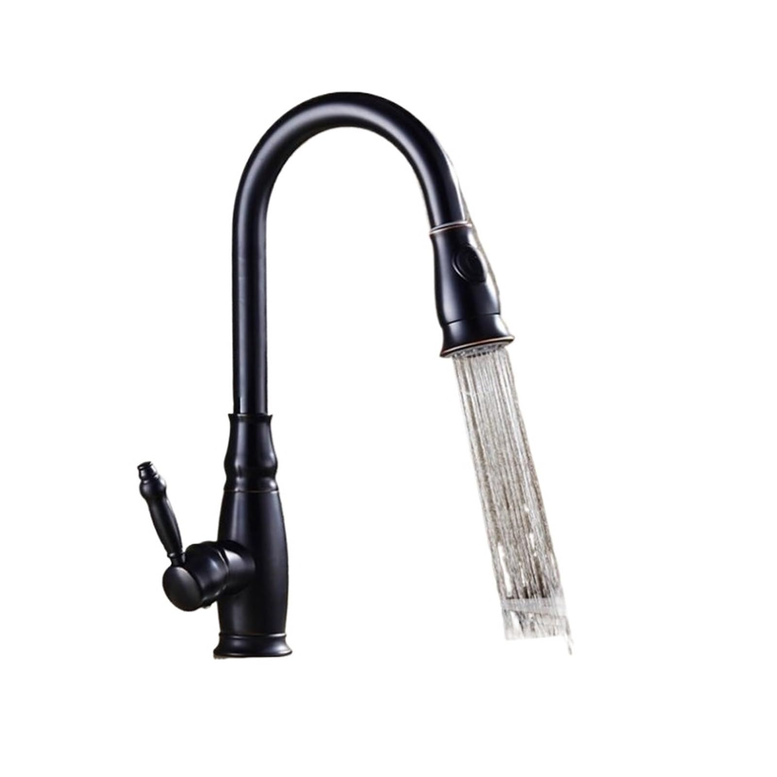 Grifo para fregadero de cocina con mezclador de agua fría y caliente y caño extraíble