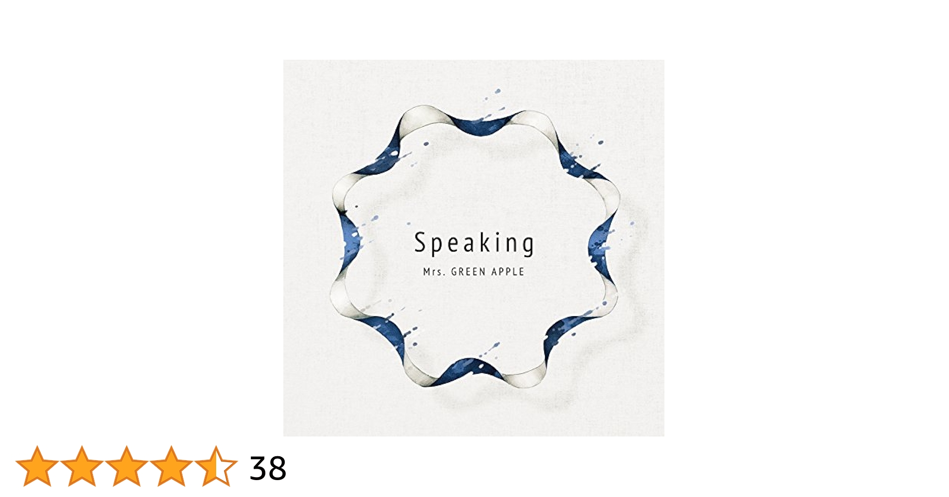 初回限定盤✨ Speaking ミセスグリーンアップル Amazon.co.jp