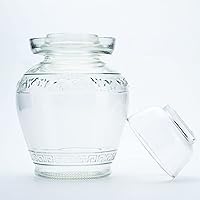 Vista 7 de Tarro de fermentación de 2.5 litros, frasco de pepinillo de boca ancha, kit de fermentación tradicional con tapa de sellado de agua, tarro