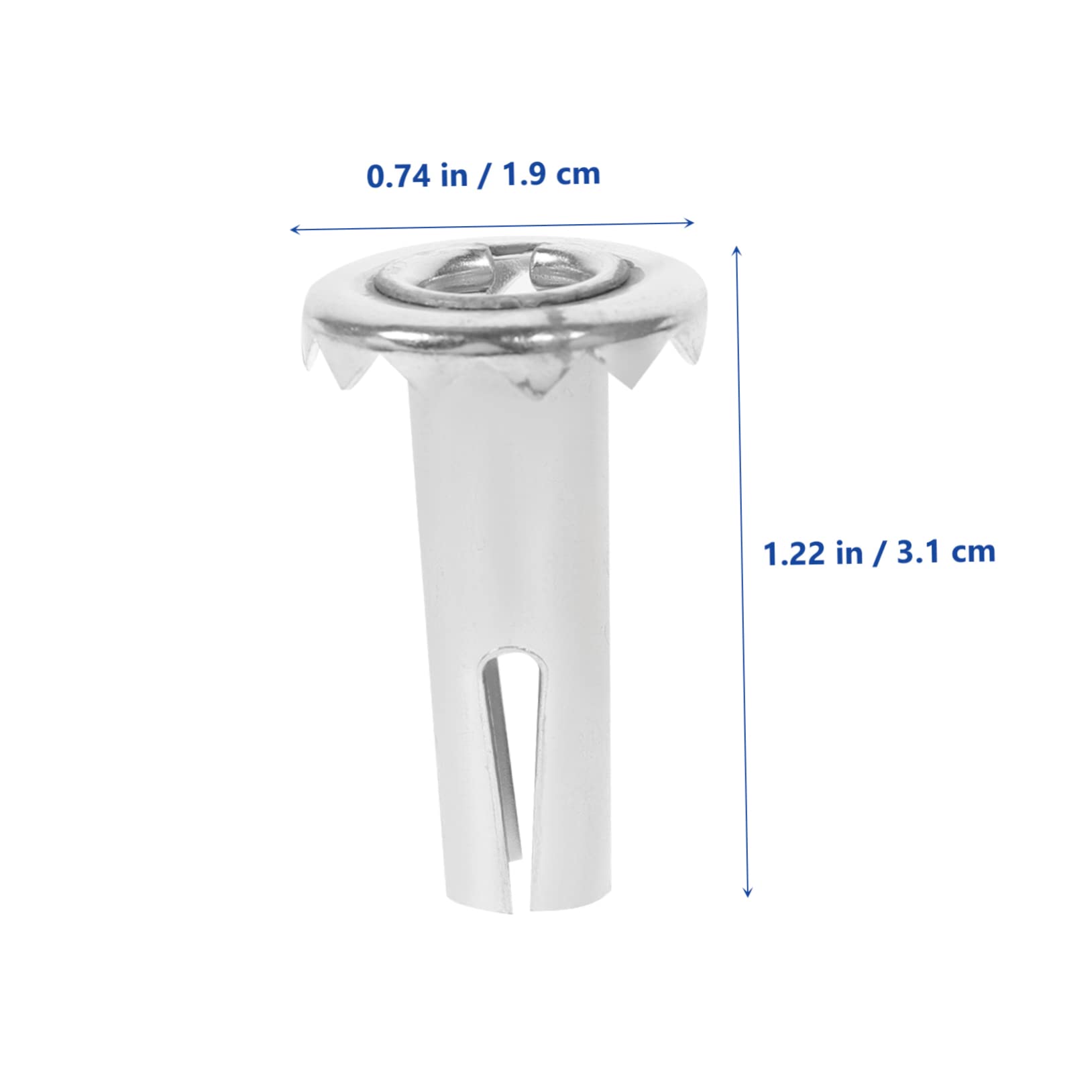 20pcs Furniture Caster Socket Inserts | Plastic Replacement Sleeves For Office Chair Wheels & Casters