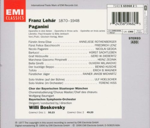 Miniatura 2 de Lehar Paganini