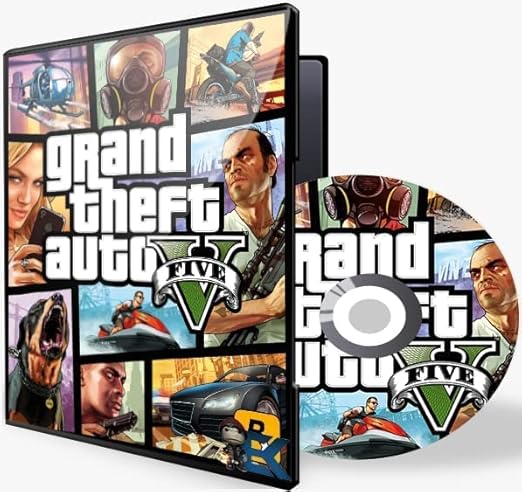 GTA 5 (FULL PC GAME DVD) - Offline Setup (No Internet Required) - PC ? ?