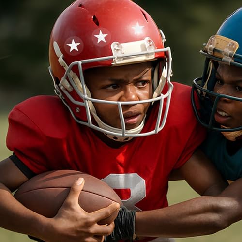 Pegatinas de estrellas para cascos de lacrosse transparentes duraderas 5
