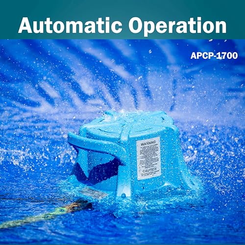 Little Giant APCP-1700 115-Volt, 1/3 Hp, 1745 Gph, Automatic, Submersible, Swimming Pool Cover Pump thumb #4