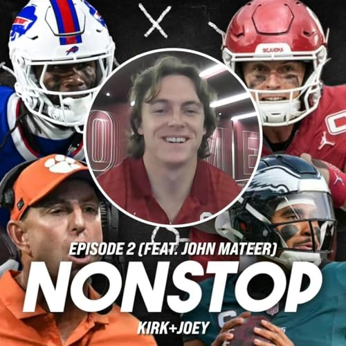 Page de couverture de John Mateer Joins The Show, Miami Stays Unbeaten, Are The Bills Super Bowl Favorites?