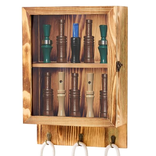 Dononr Duck Call Display Rack with 10 Slots and...