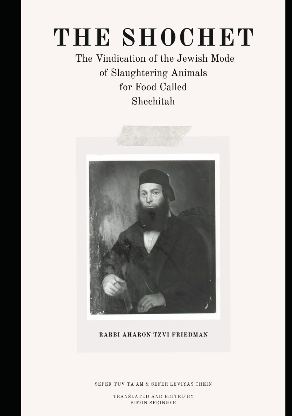 The Shochet: The Vindication of the Jewish Mode of Slaughtering Animals for Food Called Shechita (Early American Rabbis)