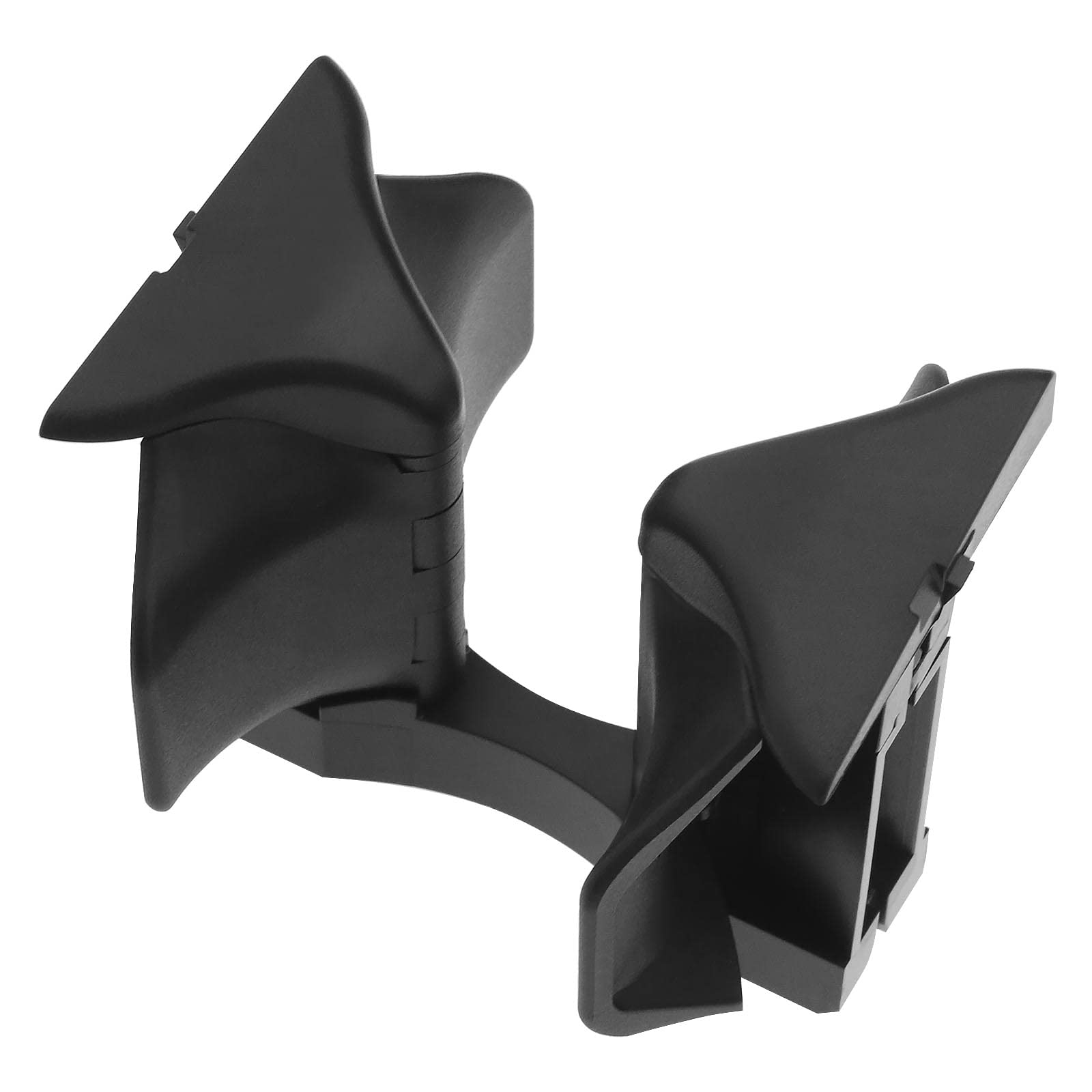 YINETTECH Car Central Armrest Drink Holder 2046802391 Compatible with C-Class W204 E-Class W212 C207 A207 Centre Console Cup Holder Insert Divider Black