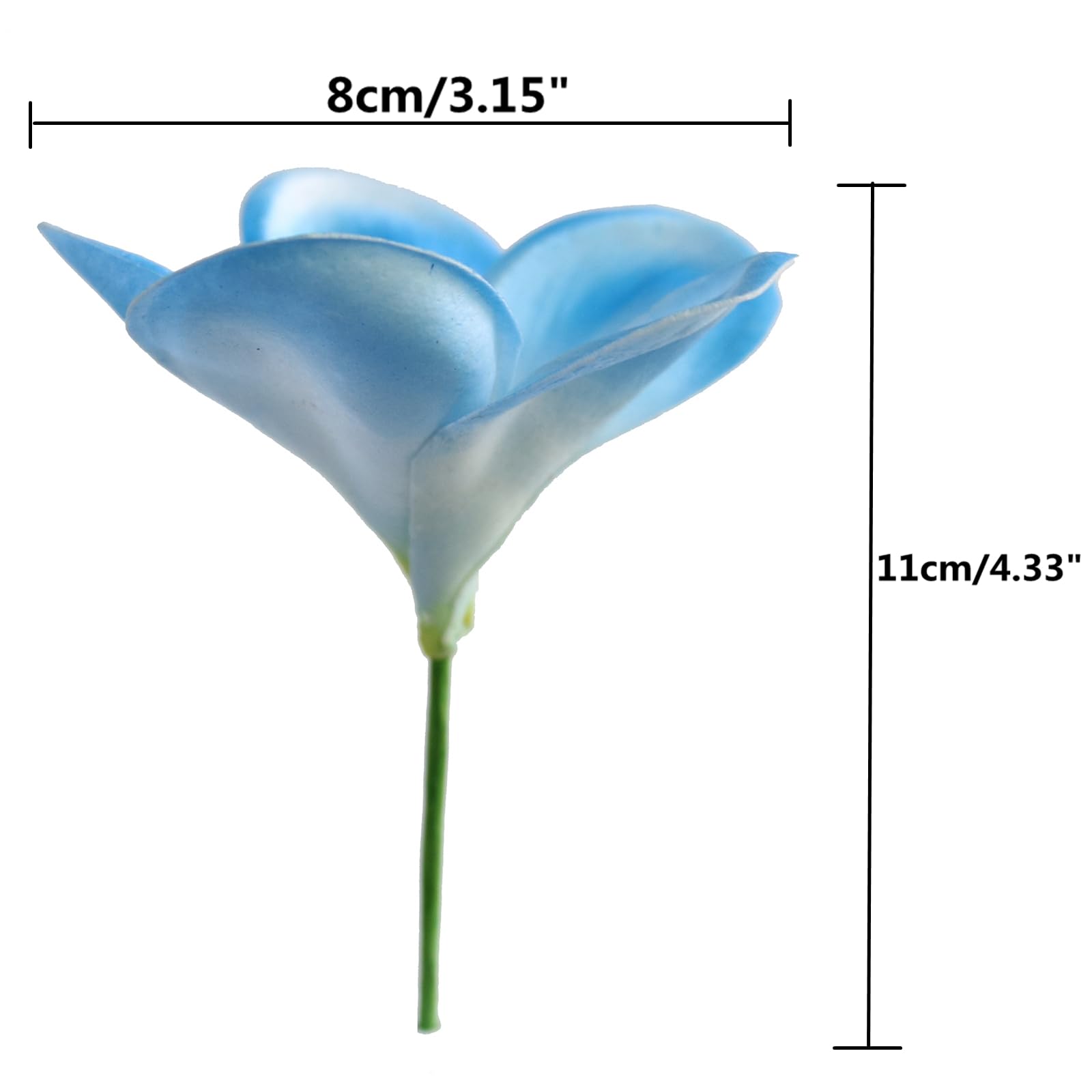 Amazon.co.jp: Xilyya 10本入り 天然 リアルタッチ 人工 シルク不使用