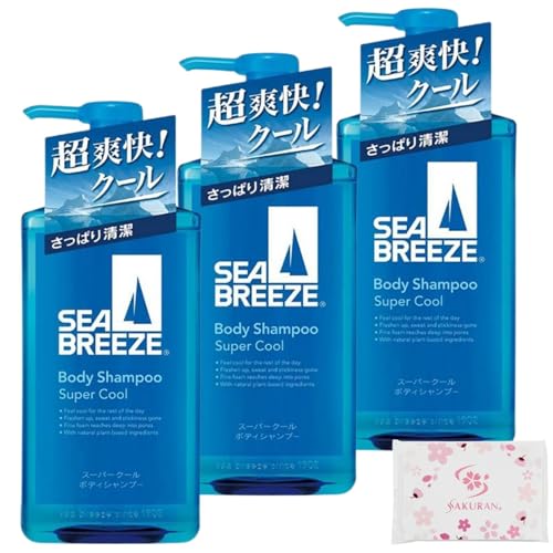 y܂ƂߔzSAKURAN V[u[Y X[p[N[ {fBVv[ { {fB[\[v ̏L u N[ Y 490ml x 3{Zbg + SAKURAN|PbgeBbV