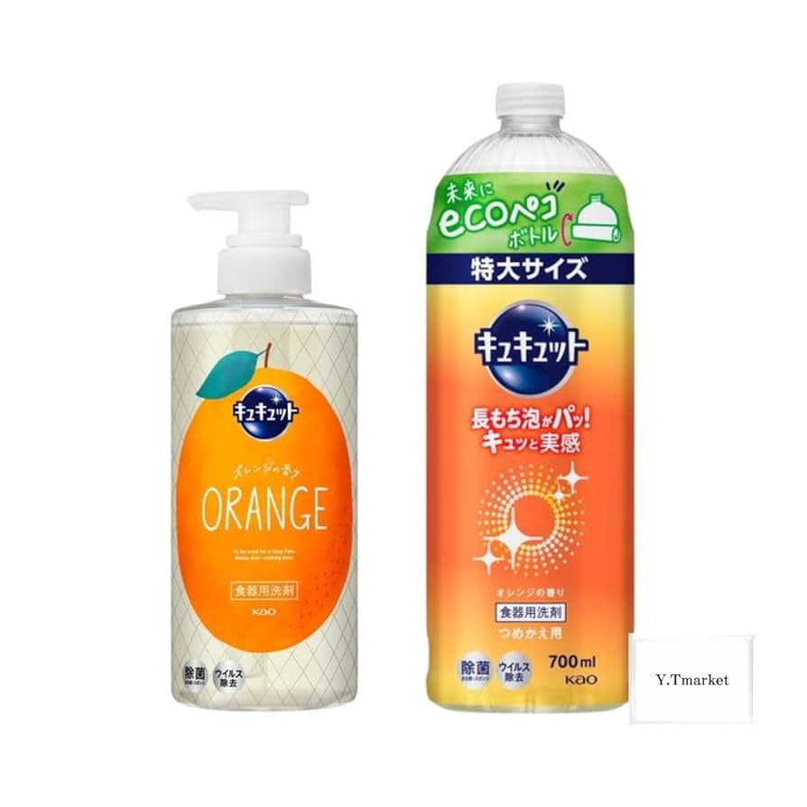 にゃんにゃ☆　0604 Kao キュキュット 食器用洗剤 オレンジの香り - Weee!