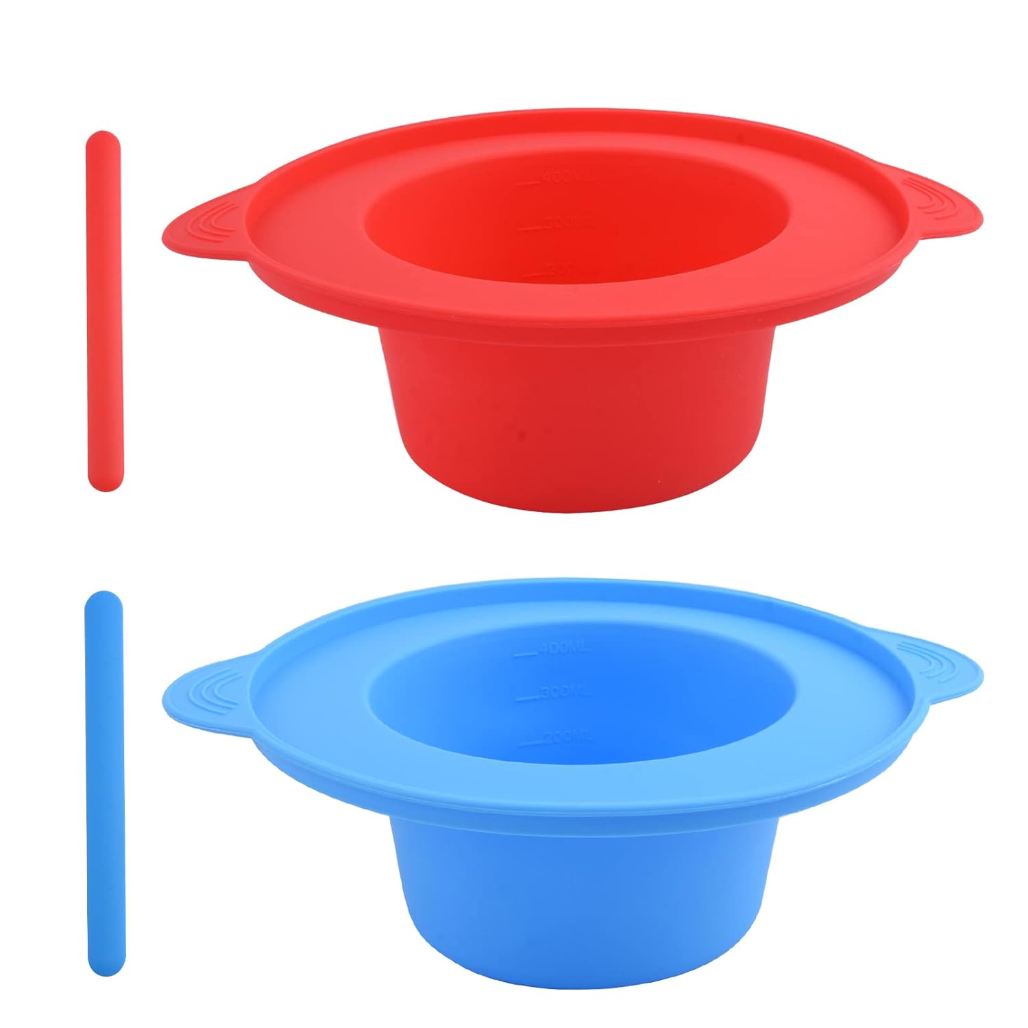 2pcs Silicone Wax Warmer Liner, Silicone Waxing Pot with