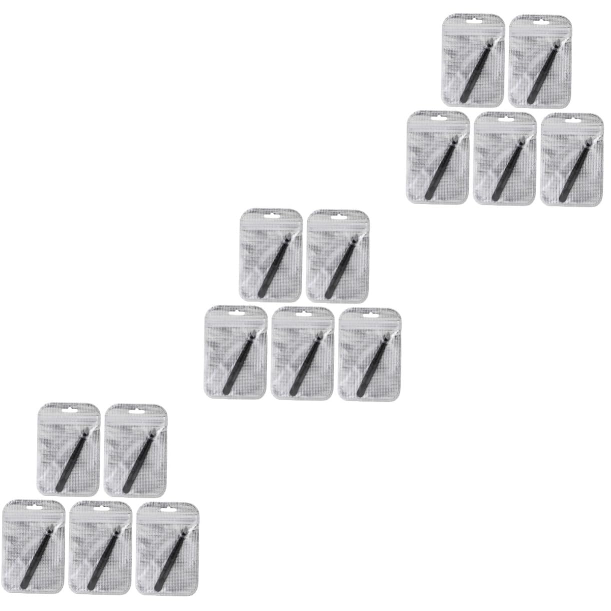 VICASKY 15 Pcs Professional Eyebrow Tweezers Eyebrow Clips Makeup Tool Lightweight Compact Ideal for Home Travel and Present