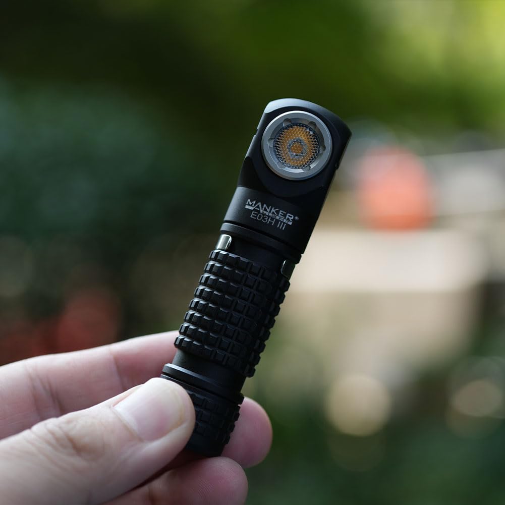 Wurkkos WK03 Mini Torcia LED, 1200 Lumen, Torcia Estremamente Luminosa USB C Ricaricabile con LED 519A, Impermeabile IP68 Con Copri Coda Magnetico, Torcia EDC Portatile con Alimentatore 3000 mAh