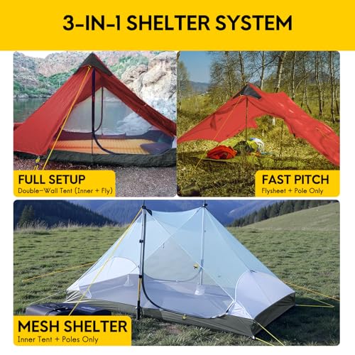 LANSHAN 2-Person Ultralight Tent