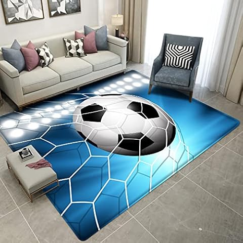 Alfombra Fútbol para Niños Verde Grande (160x200 cm) Cover