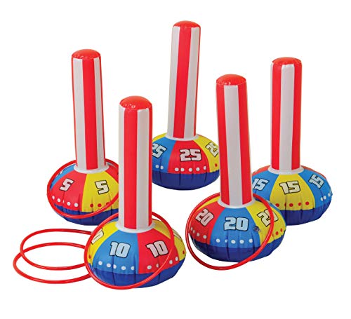 Inflatable Ring Toss Game, Carnival Games, Circus Theme