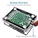 Miuzei Raspberry Pi 4 Case with Fan Cooling Pi 4B Case with 5V 3A Power Supply, 4 pcs Aluminum Heatsinks Support Pi 4 Model B 8gb/4gb (No Raspberry Pi Board)