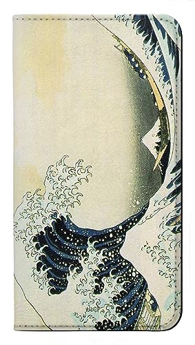 JPW104017X 北斎 神奈川沖浪裏 Katsushika Hokusai The Great Wave of Kanagawa For iPhone 17 Pro Max 用フリップケース