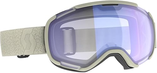 SCOTT Goggle Faze II (Beige claro; iluminador azul cromo/Iluminador Azul Cromo, Talla única) 2022/23