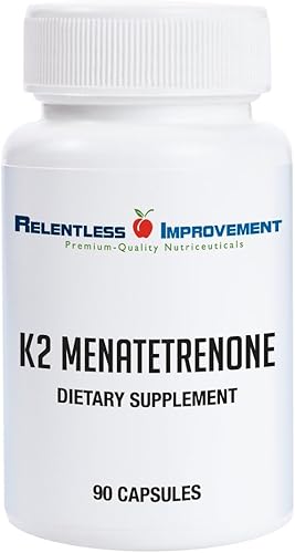 Relentless Improvement Vitamina K2 Mk4 vegana derivada natural
