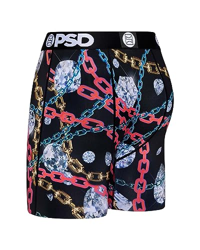 PSD Men's Boxer Briefs - Chain Block, 7 Inch Inseam, Moisture-Wicking, 4-Way Stretch, Boxer Briefs for Men, X-Large2