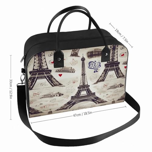 Maletín ligero para laptop estilo Torre Eiffel miniatura 2